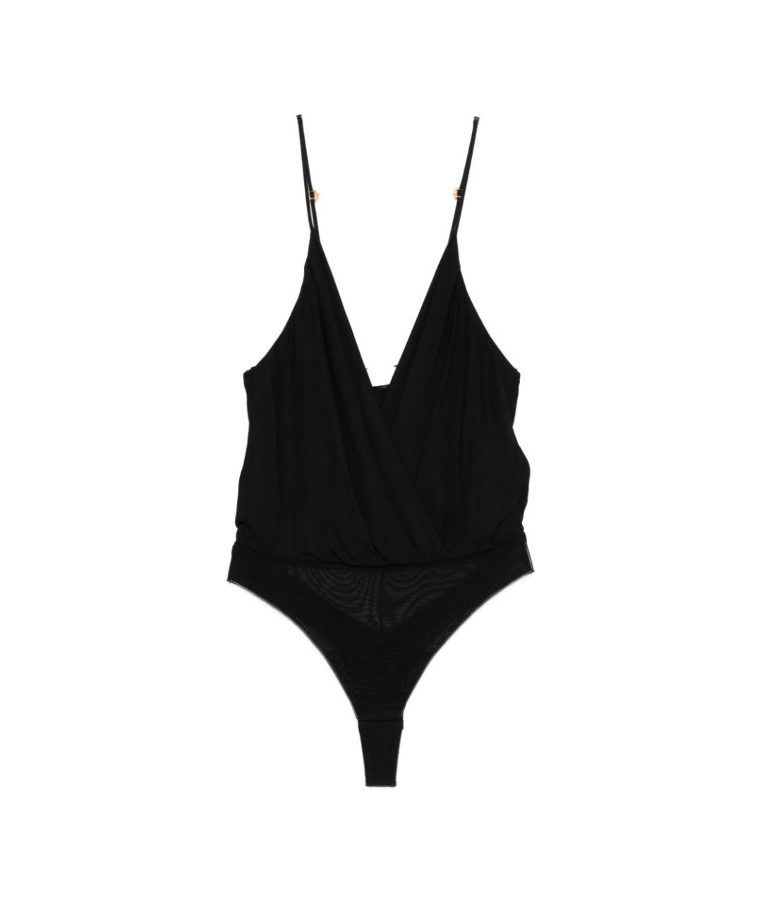 ELISABETTA FRANCHI Черное боди, фото 1