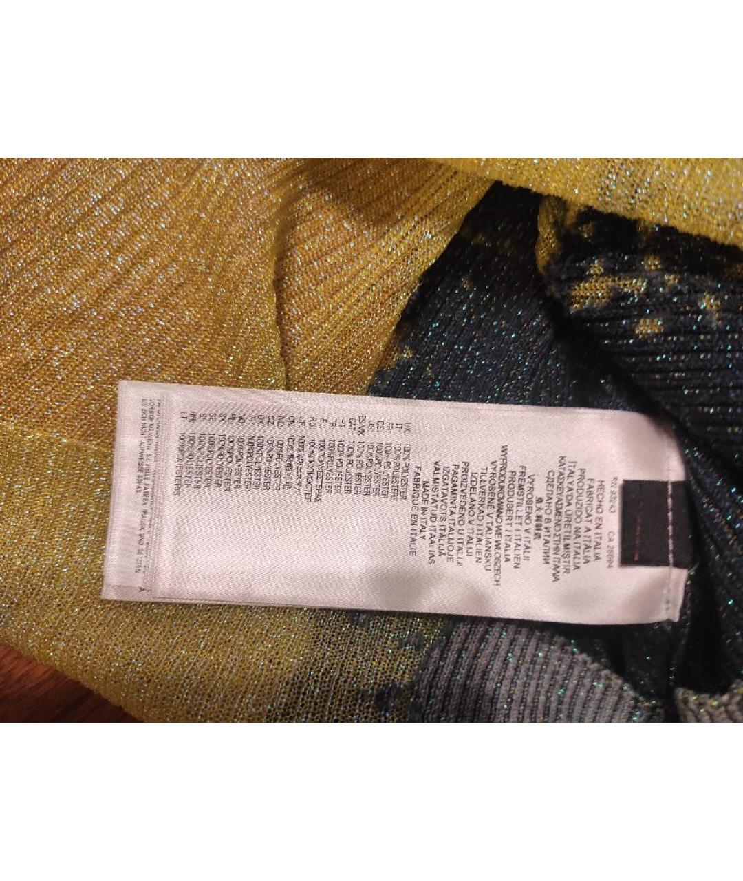 DIESEL Мульти полиэстеровое повседневное платье, фото 3