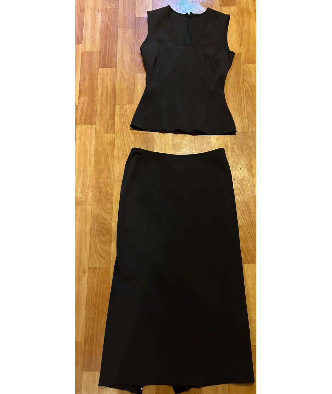 DOLCE&GABBANA Черный костюм с юбками, фото 7