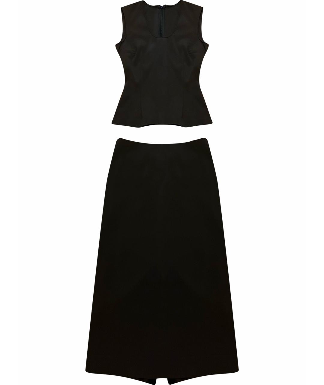 DOLCE&GABBANA Черный костюм с юбками, фото 1