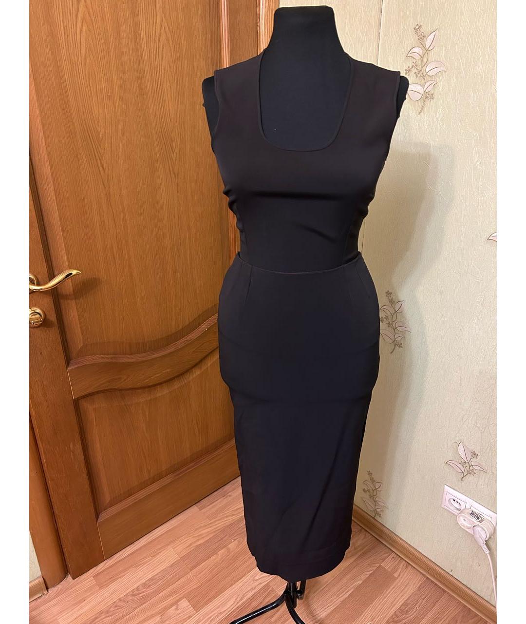 DOLCE&GABBANA Черный костюм с юбками, фото 4