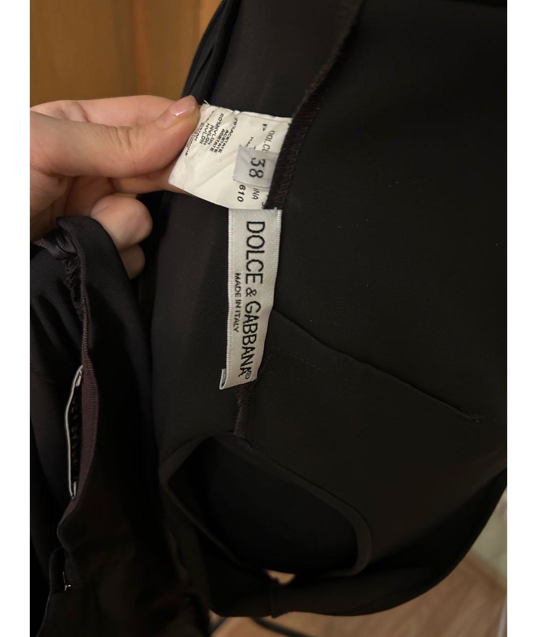 DOLCE&GABBANA Черный костюм с юбками, фото 3