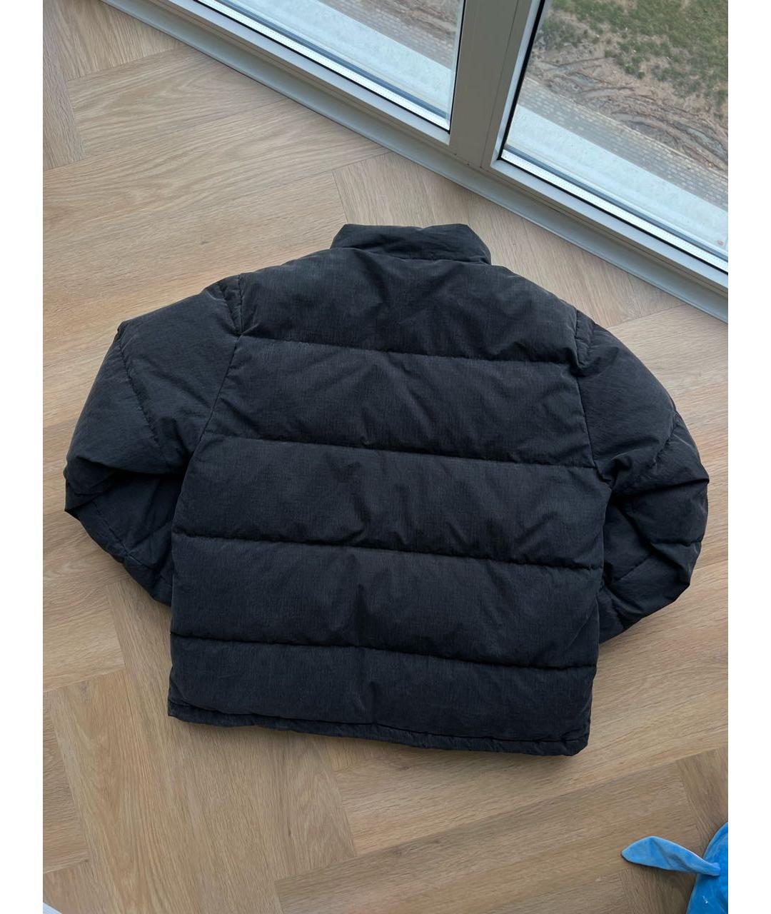 STUSSY Черный хлопковый пуховик, фото 2