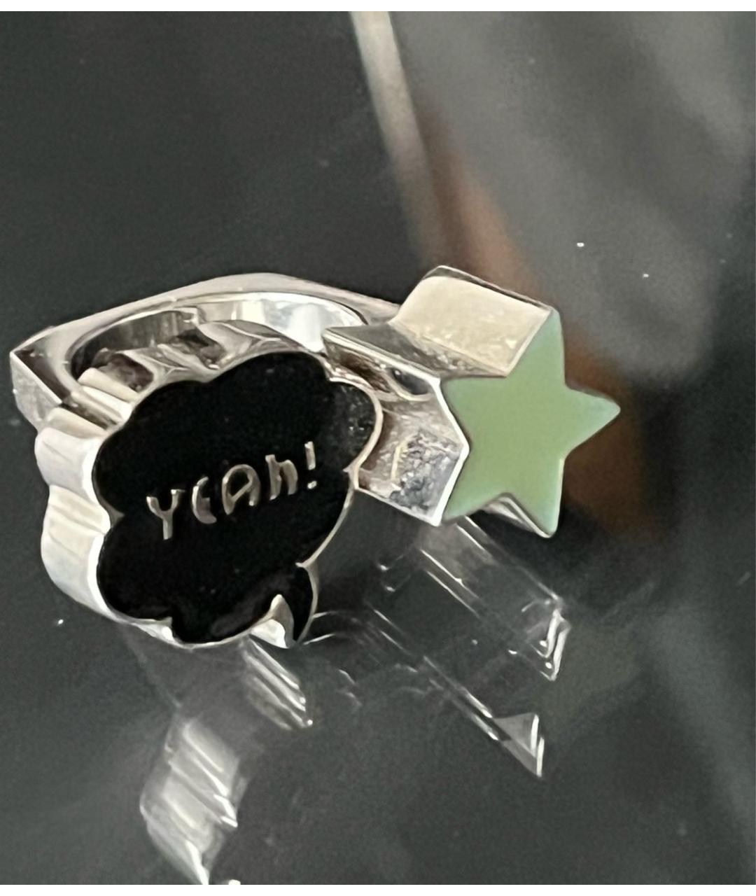 DELFINA DELETTREZ Мульти серебряное кольцо, фото 4