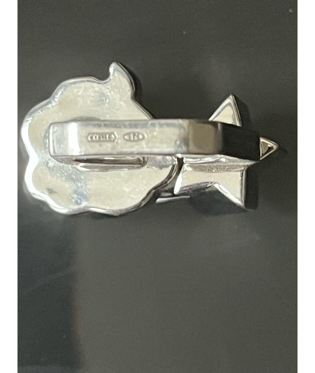 DELFINA DELETTREZ Мульти серебряное кольцо, фото 5