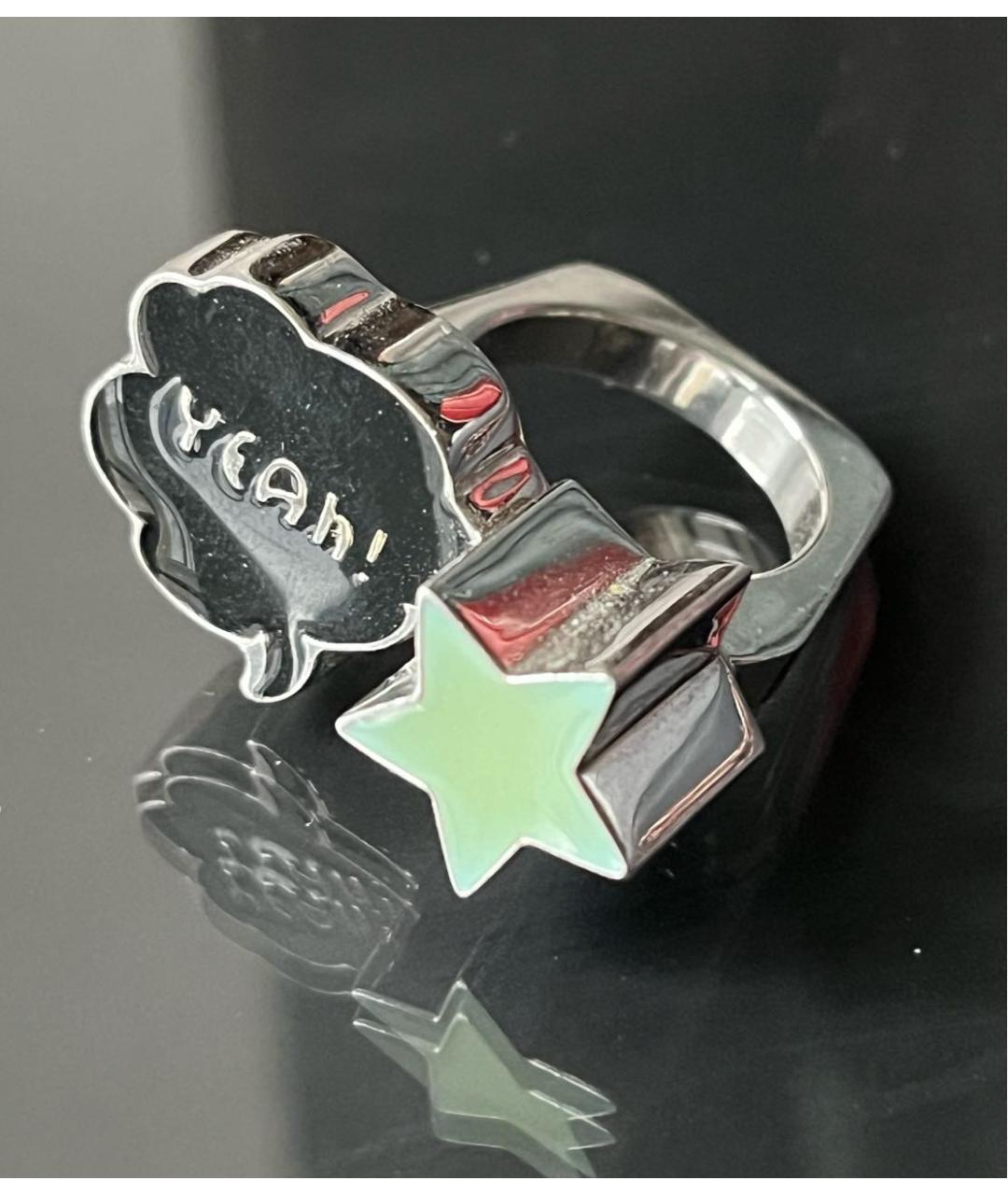 DELFINA DELETTREZ Мульти серебряное кольцо, фото 3