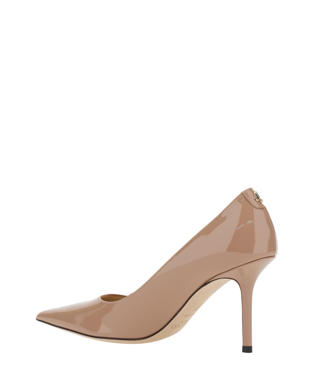 JIMMY CHOO Розовые кожаные туфли, фото 3