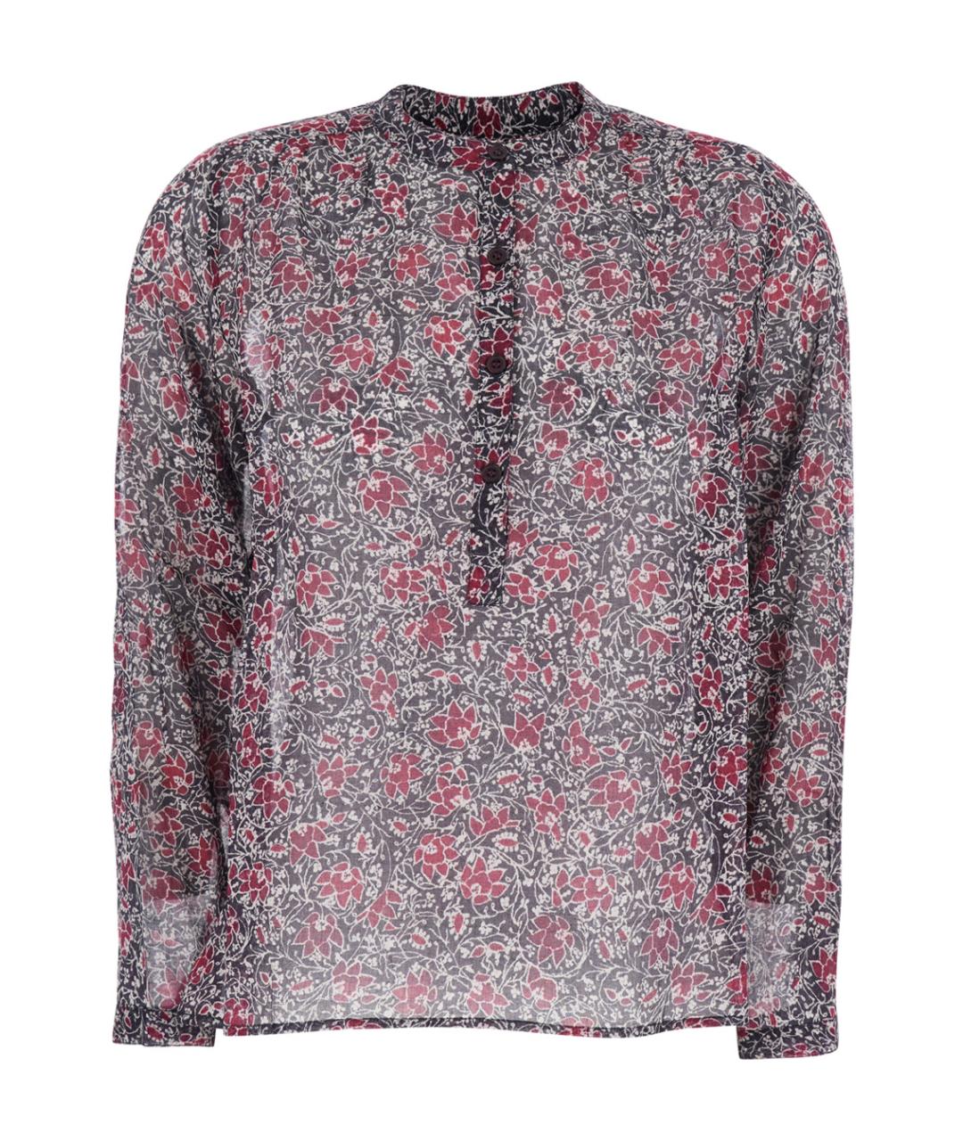 ISABEL MARANT Фиолетовая хлопковая блузы, фото 1