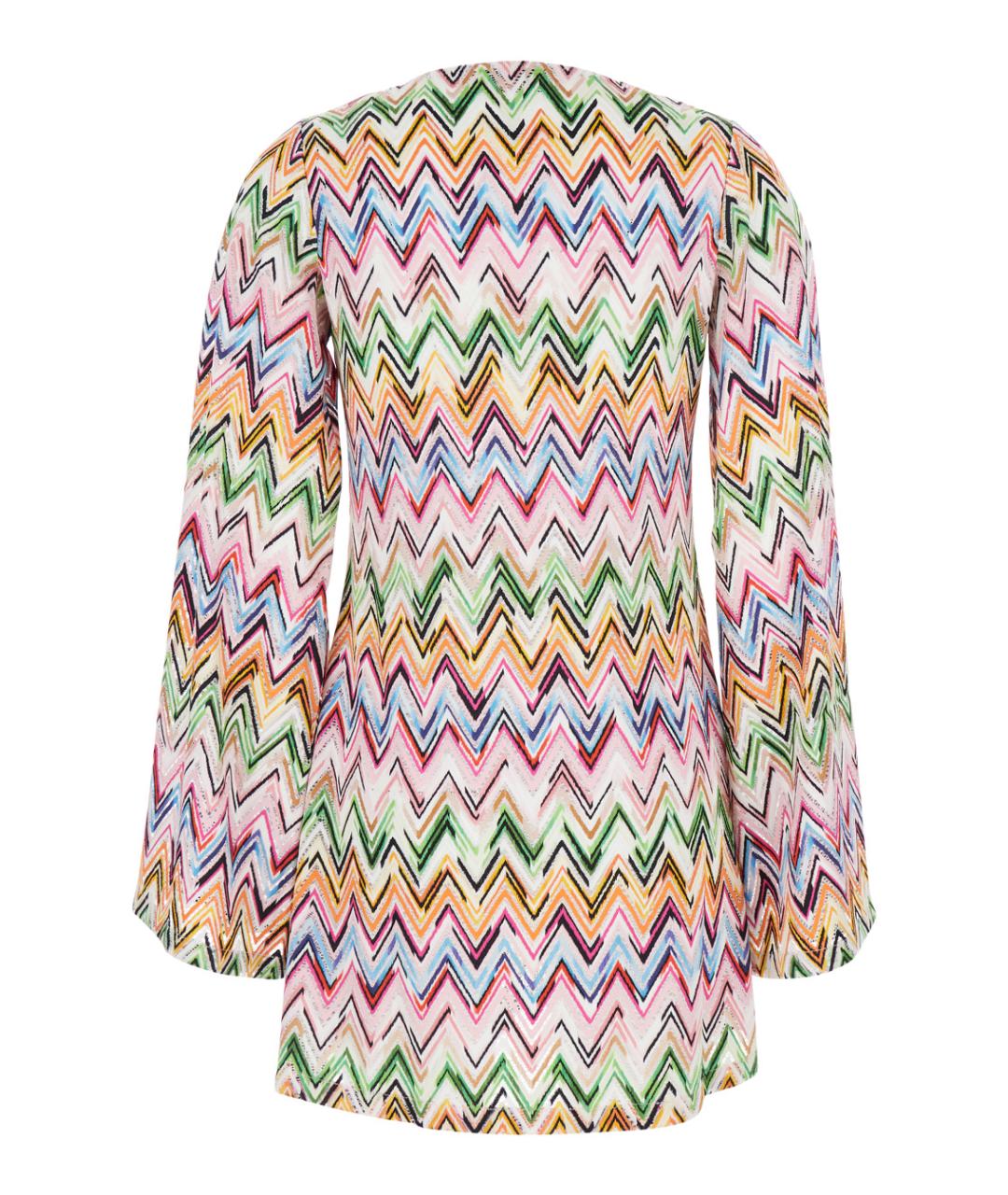 MISSONI Мульти вискозное повседневное платье, фото 2