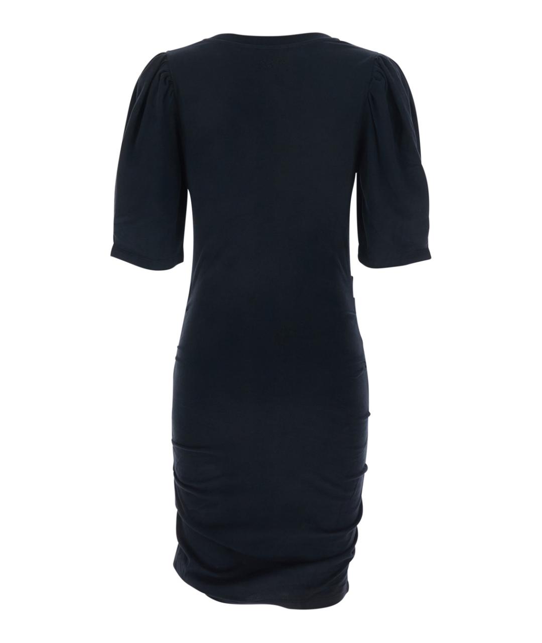 ISABEL MARANT Черное хлопковое повседневное платье, фото 2