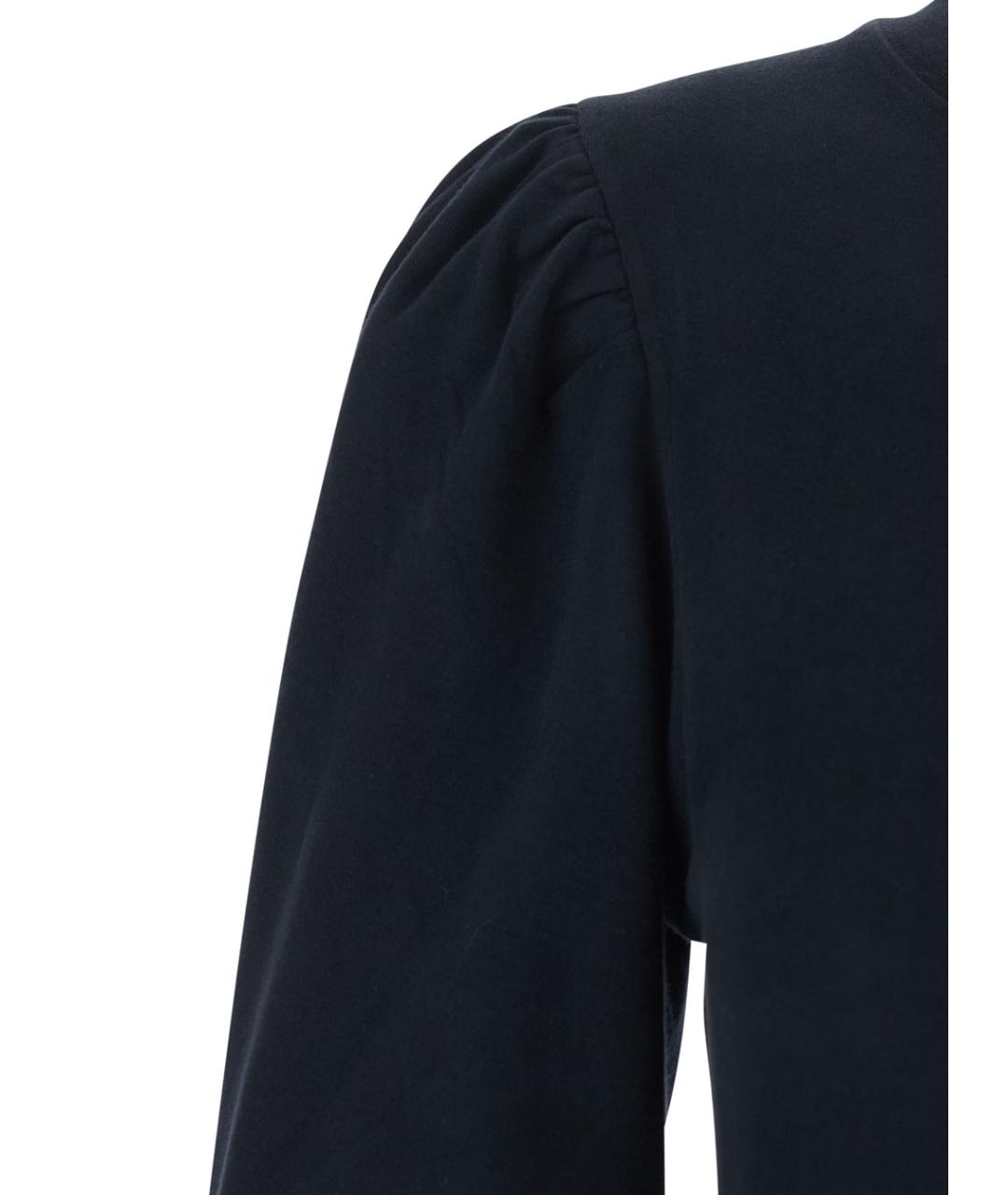 ISABEL MARANT Черное хлопковое повседневное платье, фото 3