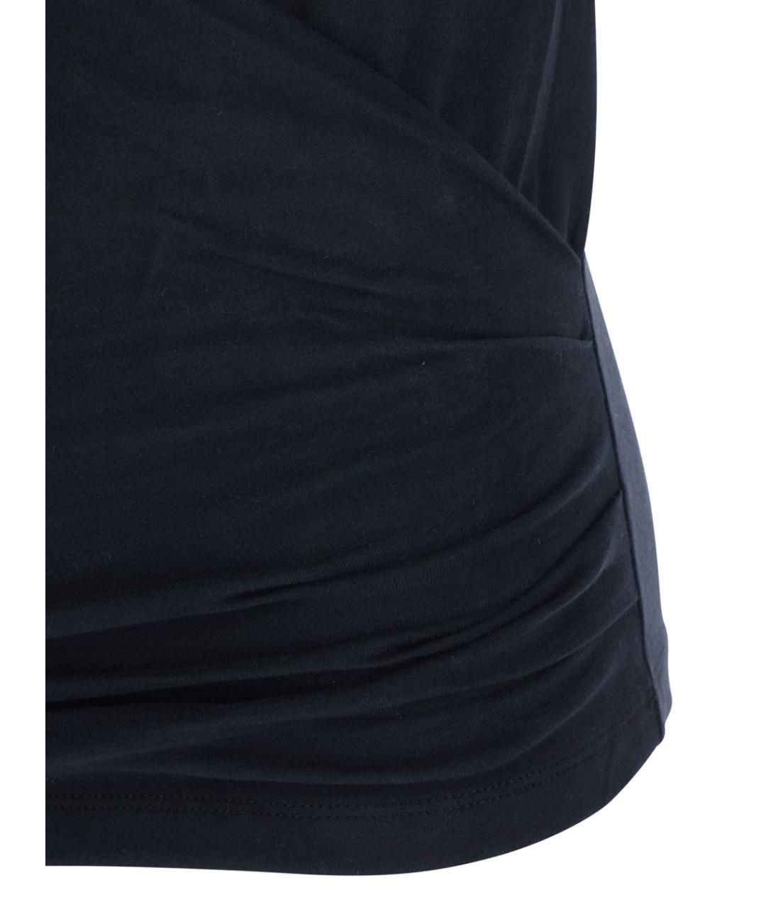 ISABEL MARANT Черная хлопковая футболка, фото 3