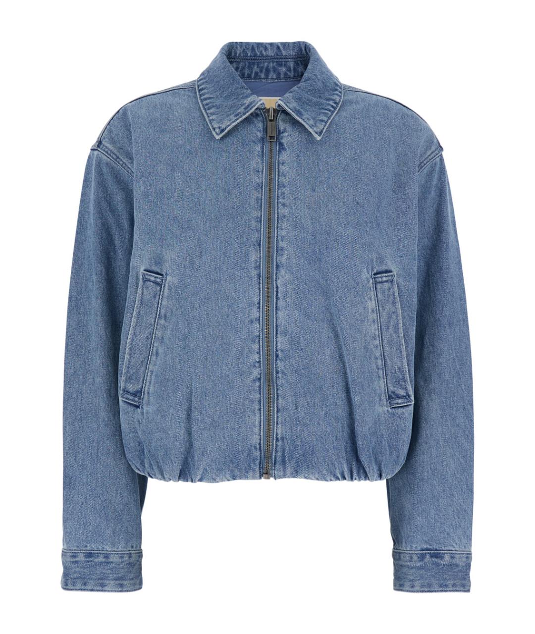 MICHAEL MICHAEL KORS Синяя хлопковая куртка, фото 1