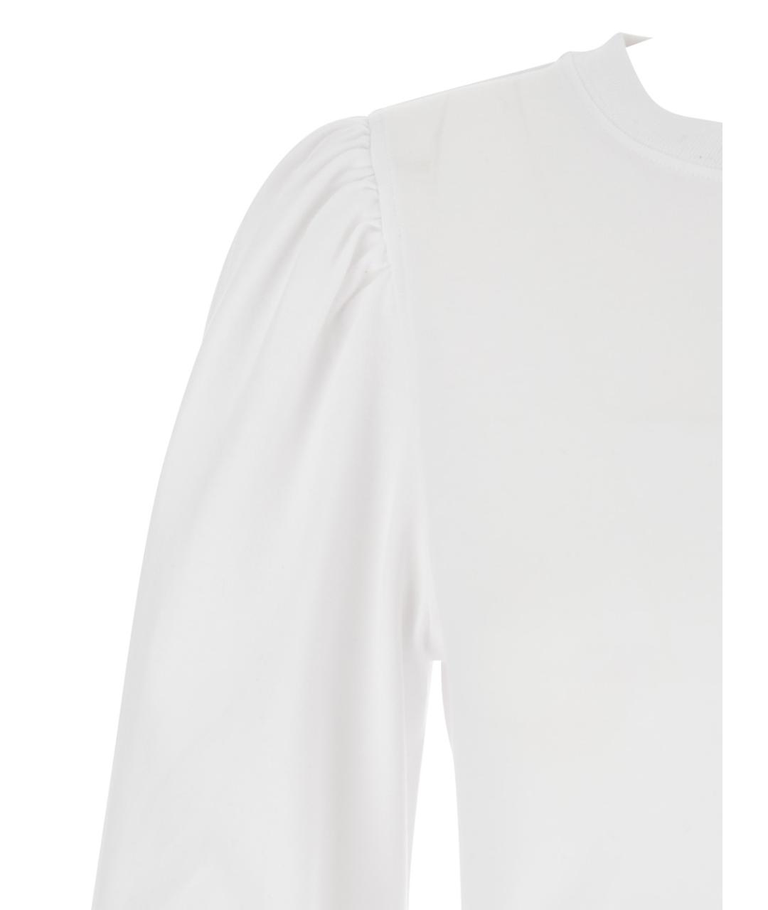 ISABEL MARANT Белое хлопковое повседневное платье, фото 3