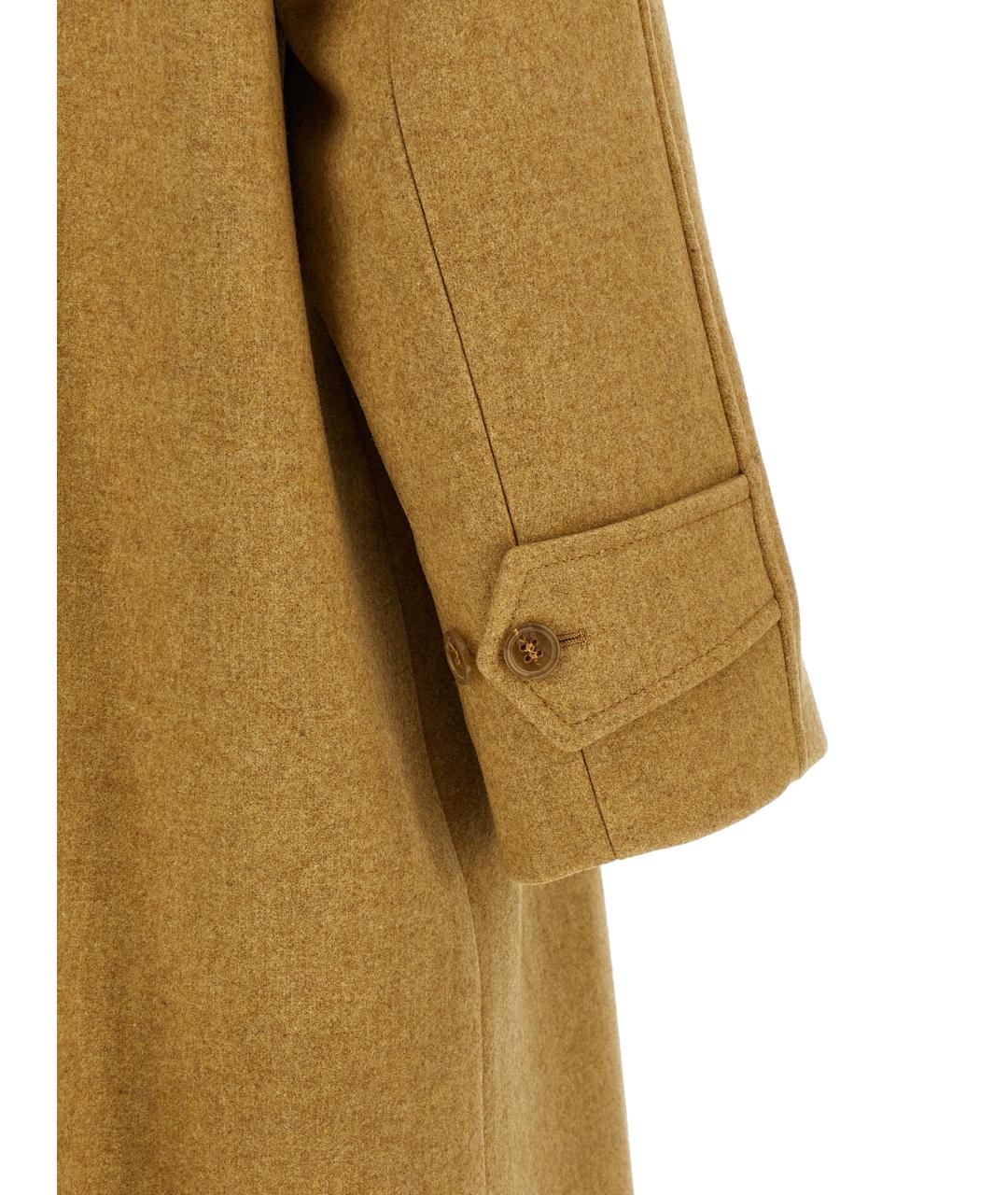 A.P.C. Бежевое шерстяное пальто, фото 4