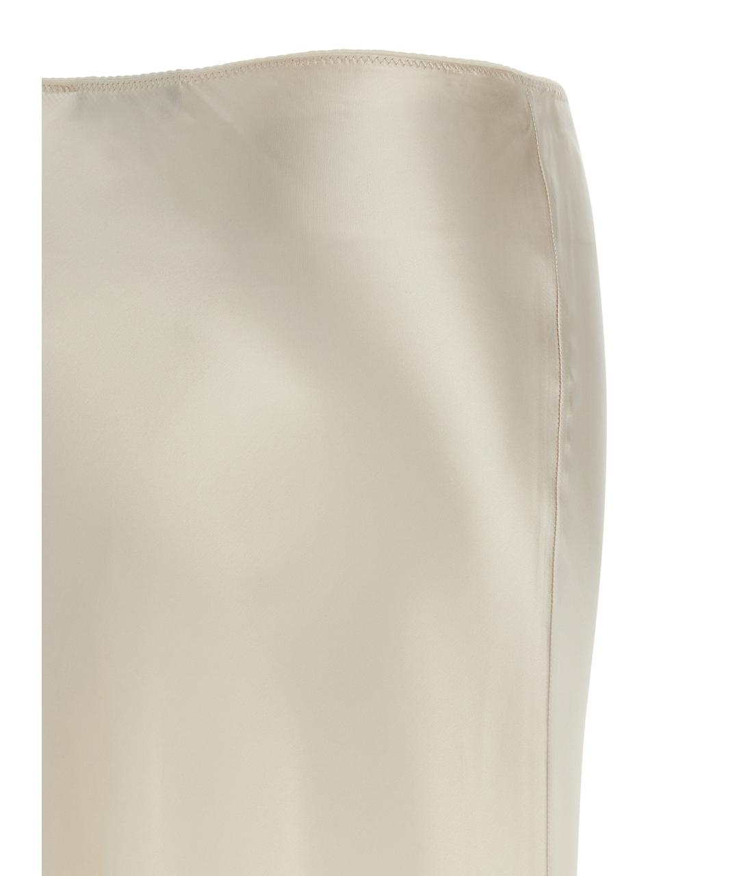 FABIANA FILIPPI Белая вискозная юбка макси, фото 4