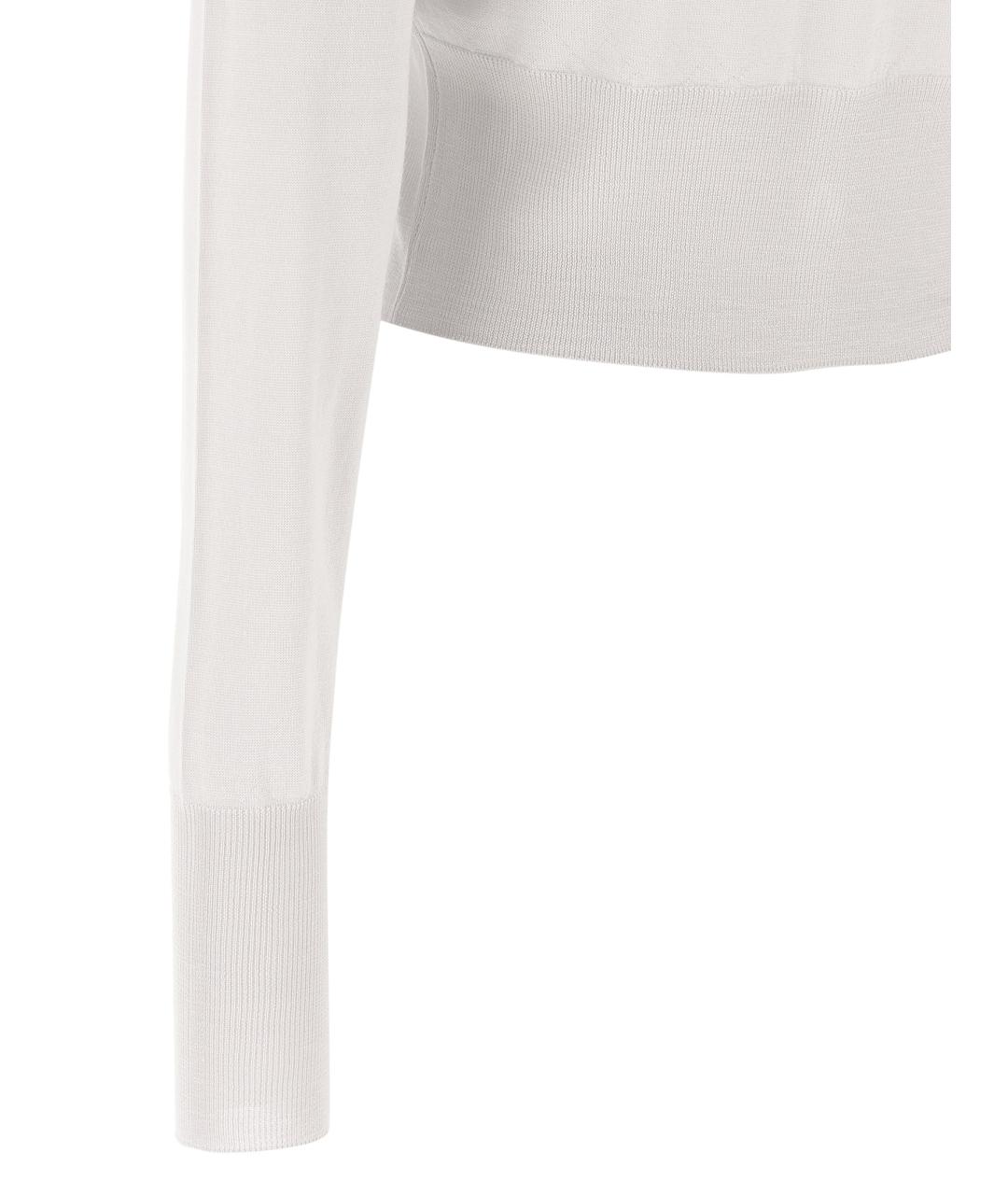 VIVIENNE WESTWOOD Серый шерстяной кардиган, фото 4