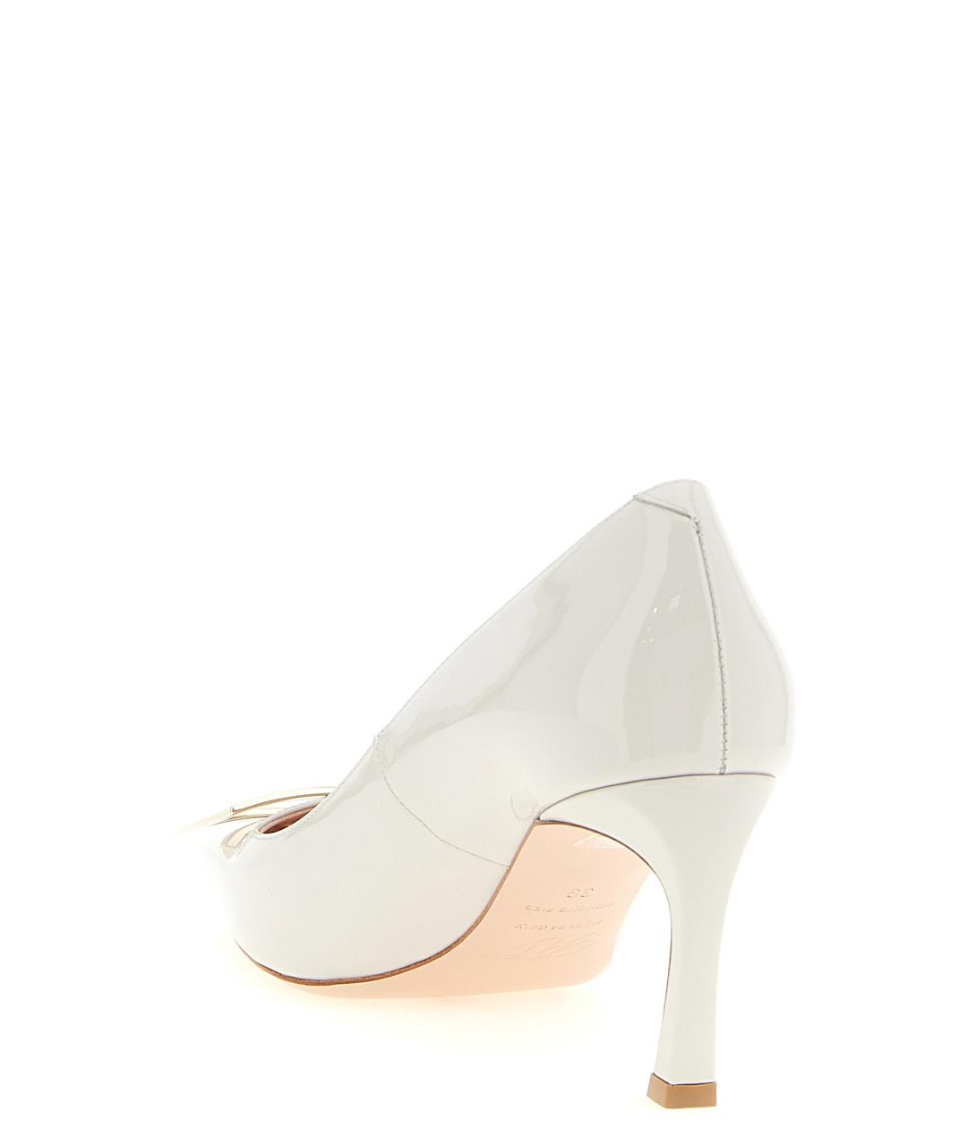 ROGER VIVIER Серые кожаные туфли, фото 3