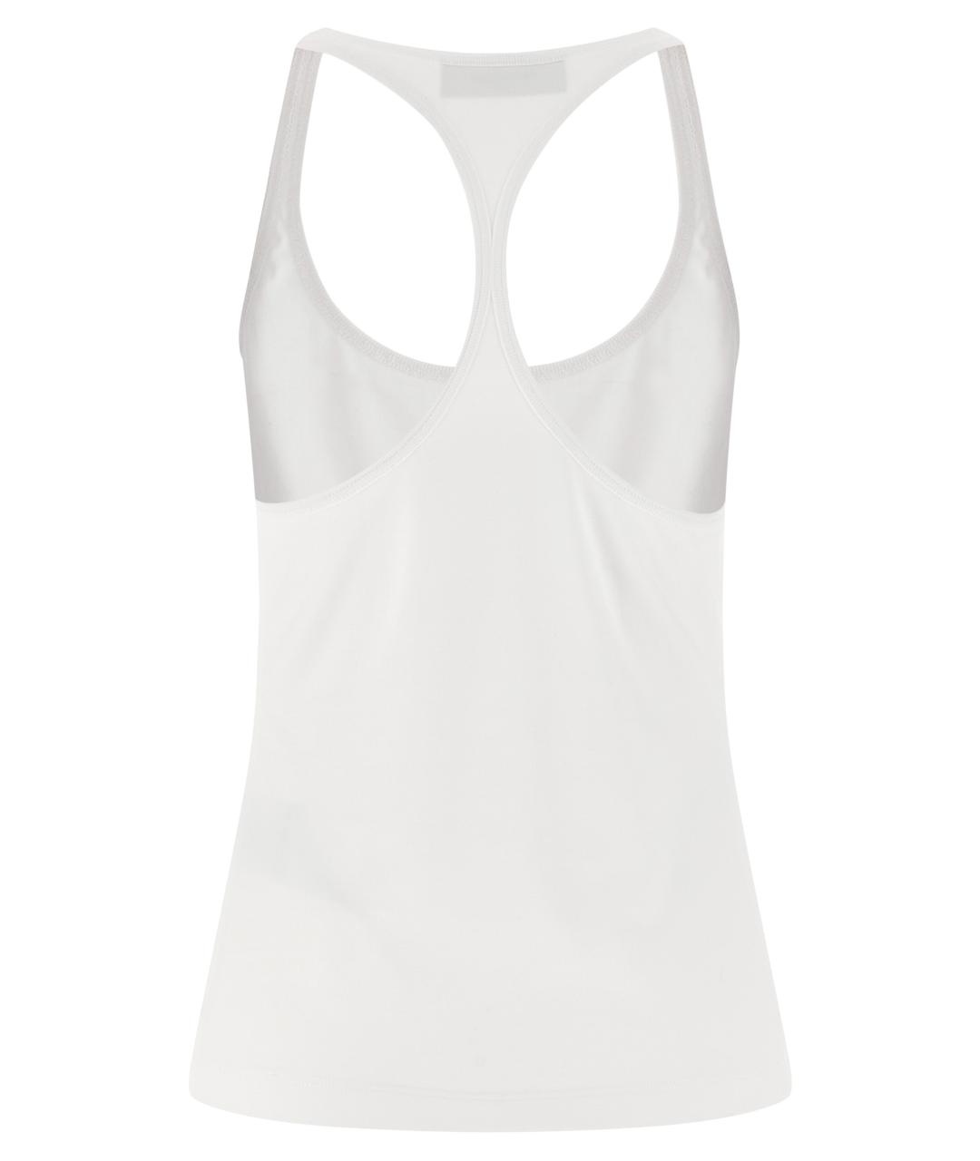 DSQUARED2 Белая хлопковая майка, фото 2