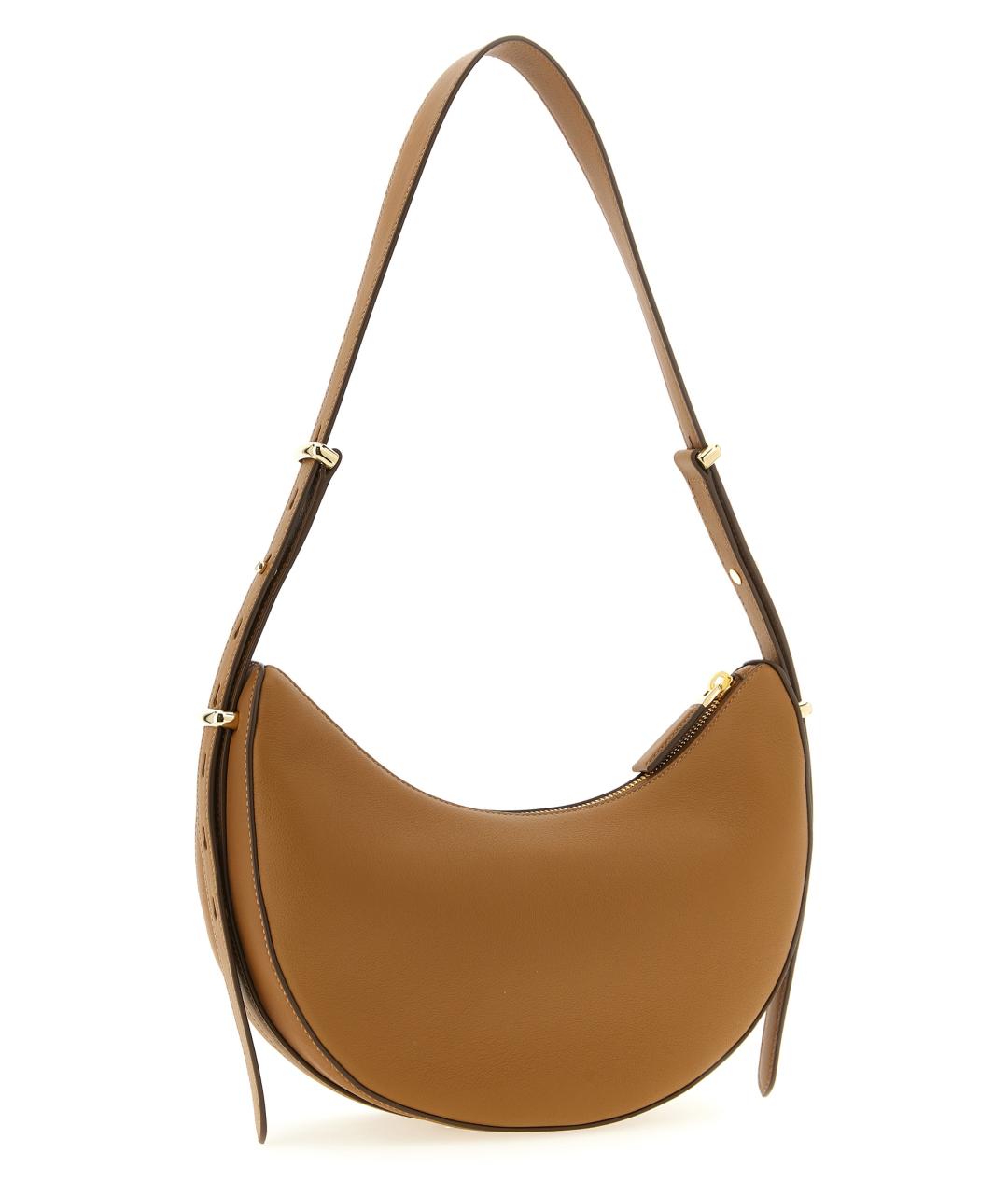 PRADA Коричневая кожаная сумка через плечо, фото 2