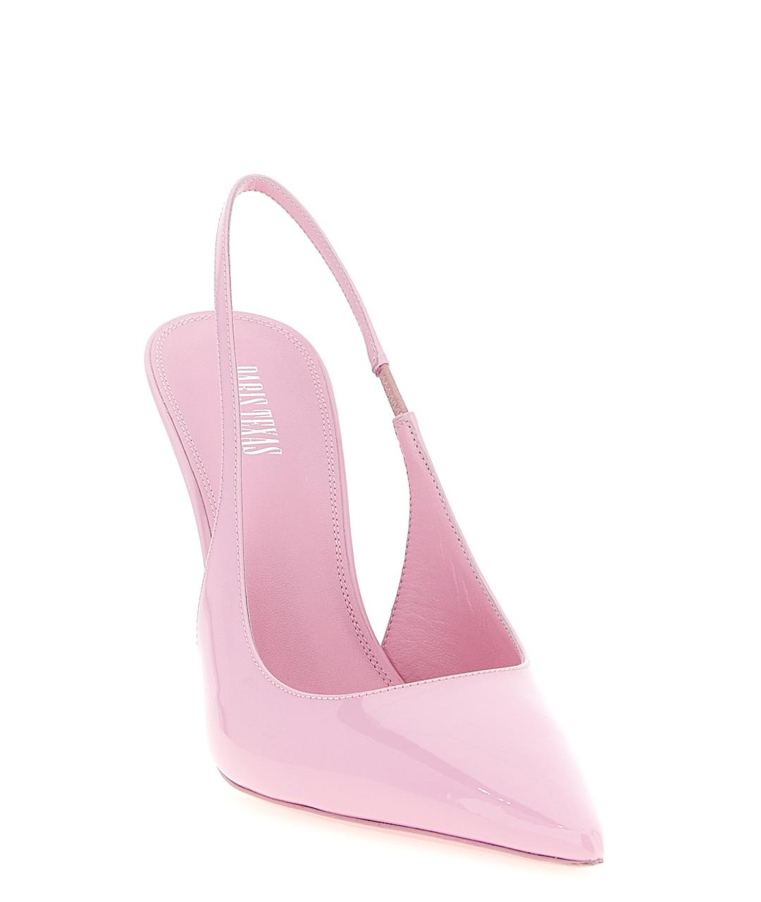 PARIS TEXAS Розовые кожаные туфли, фото 2