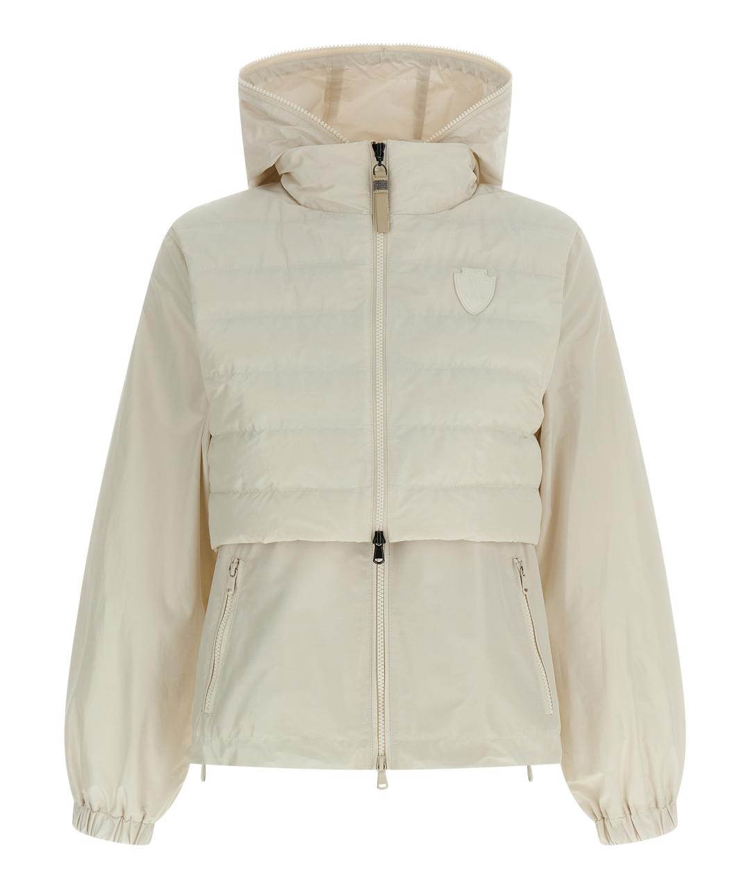 BRUNELLO CUCINELLI Бежевая хлопковая куртка, фото 1