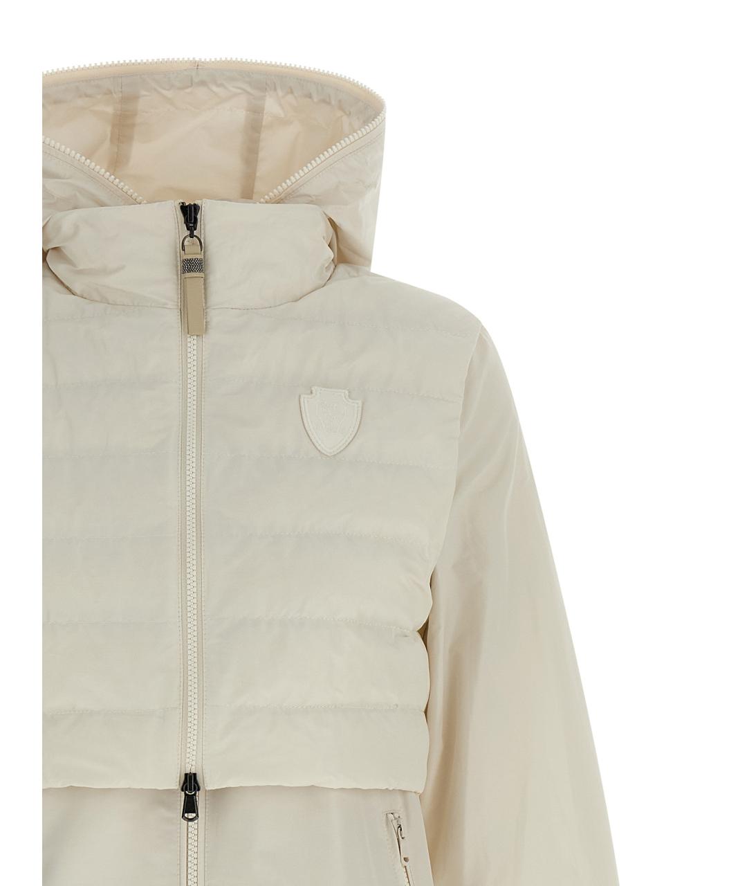 BRUNELLO CUCINELLI Бежевая хлопковая куртка, фото 4