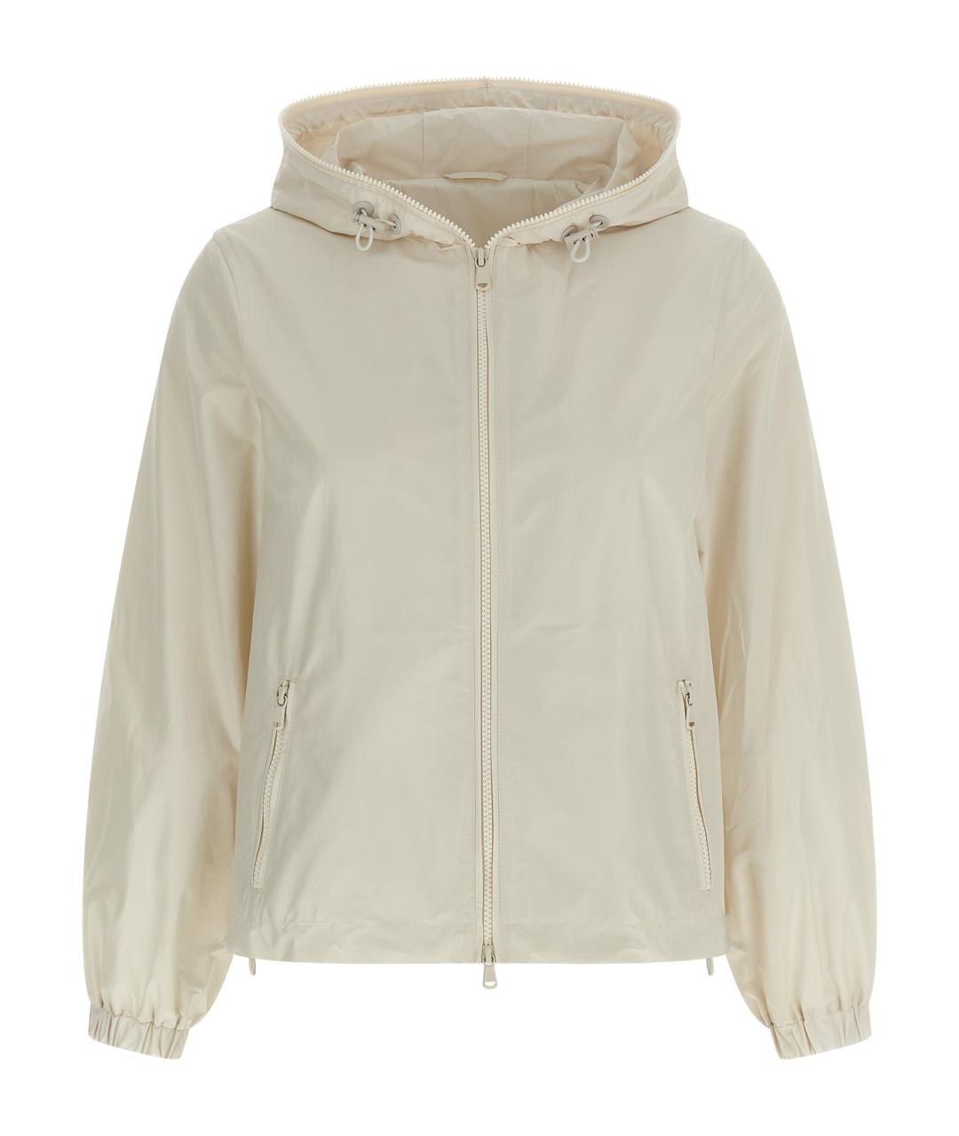 BRUNELLO CUCINELLI Бежевая хлопковая куртка, фото 2