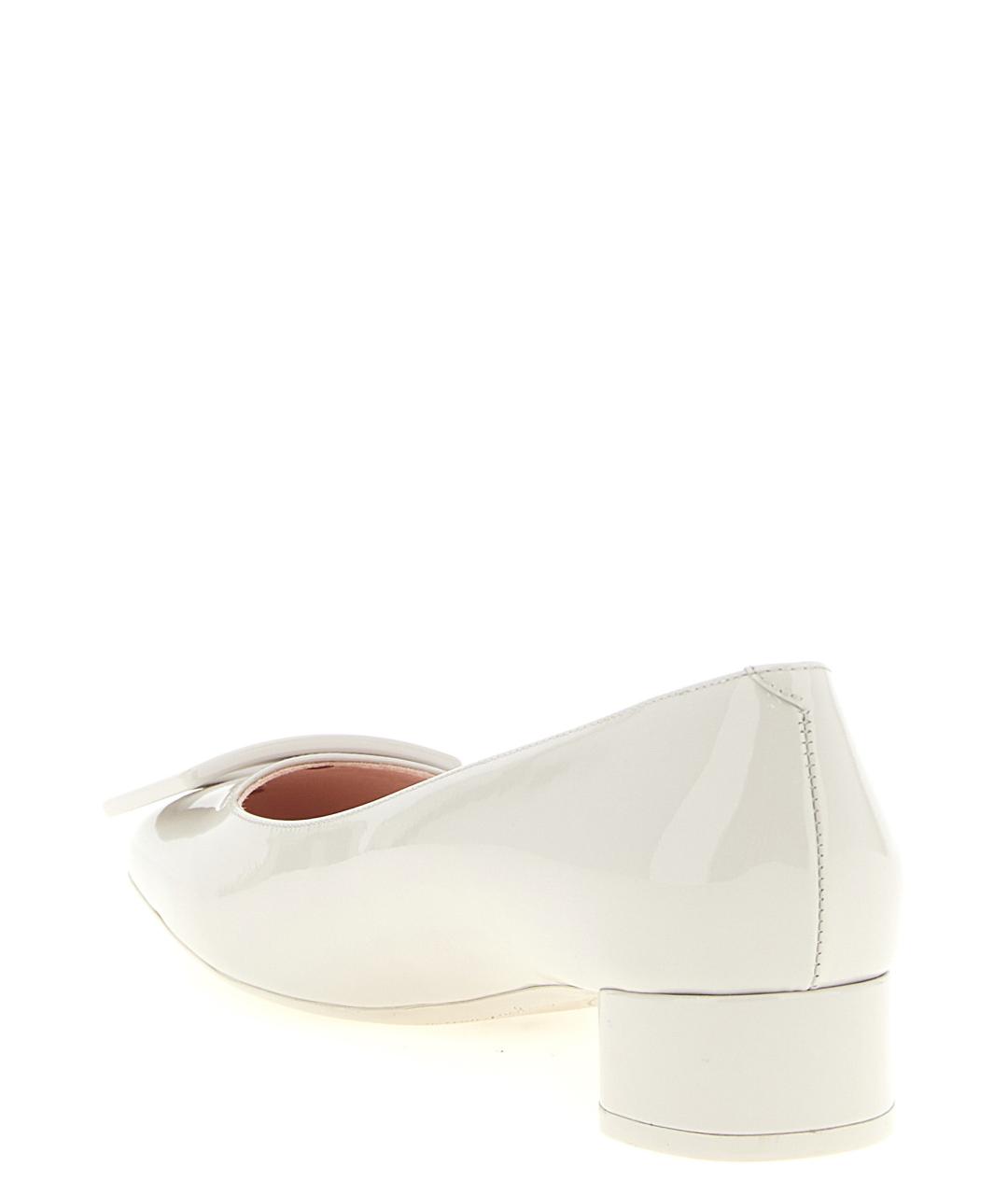 ROGER VIVIER Белые кожаные туфли, фото 3