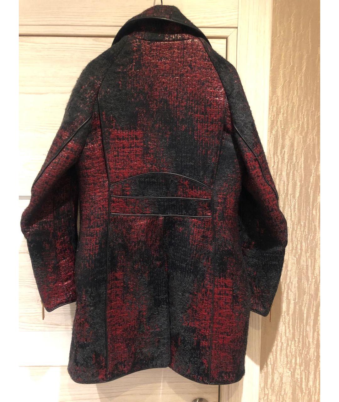 DSQUARED2 Бордовое пальто, фото 2