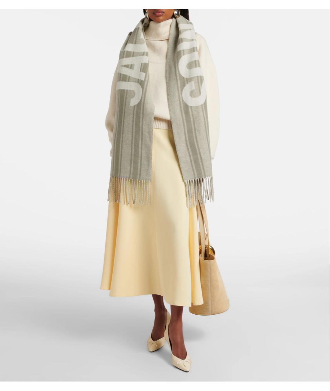 JACQUEMUS Мульти шерстяной шарф, фото 5