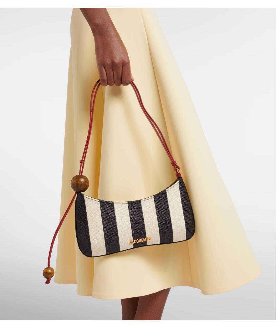 JACQUEMUS Мульти кожаная сумка с короткими ручками, фото 5