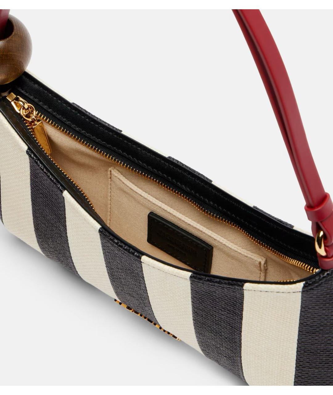 JACQUEMUS Мульти кожаная сумка с короткими ручками, фото 3