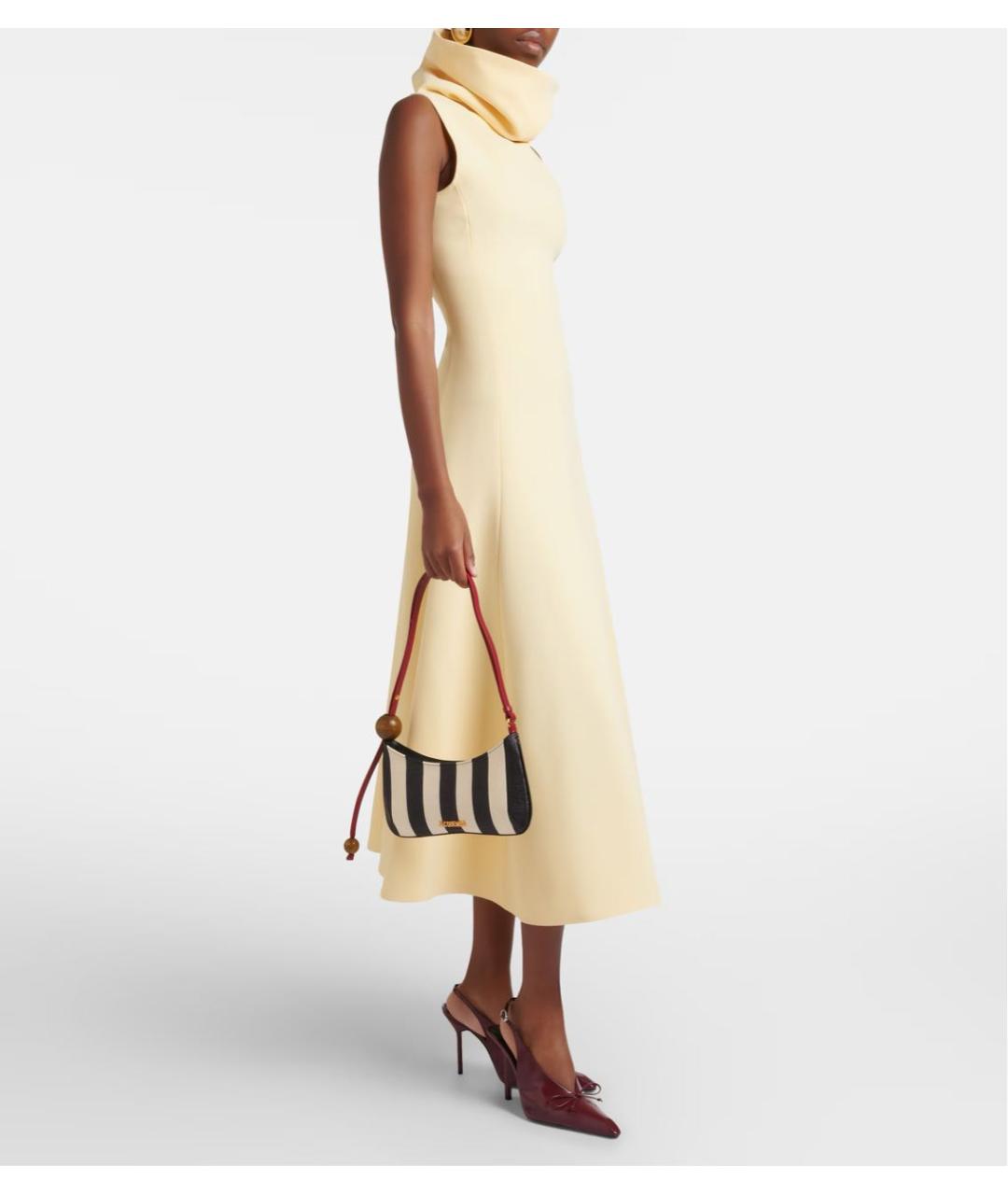 JACQUEMUS Мульти кожаная сумка с короткими ручками, фото 6