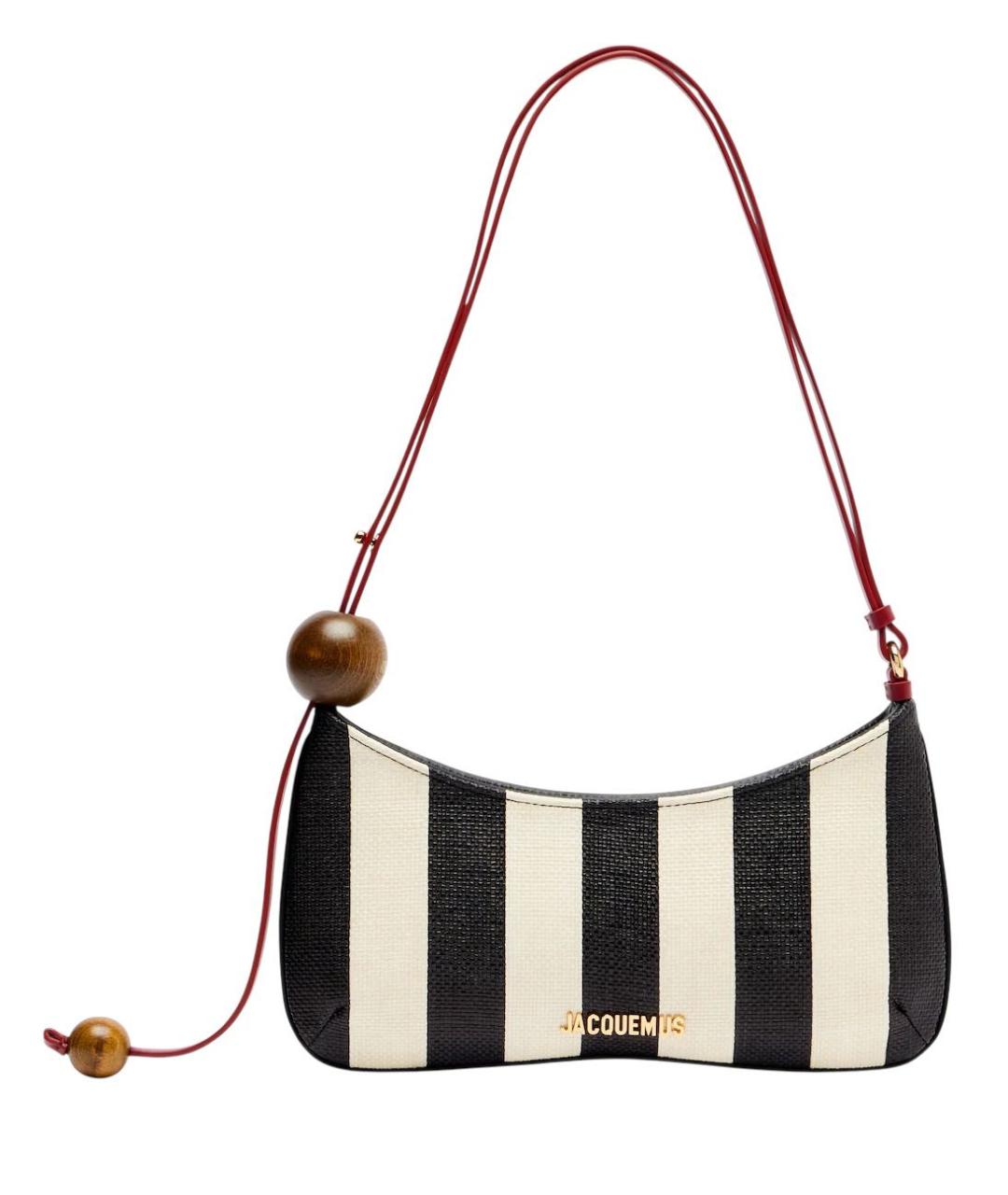 JACQUEMUS Мульти кожаная сумка с короткими ручками, фото 7