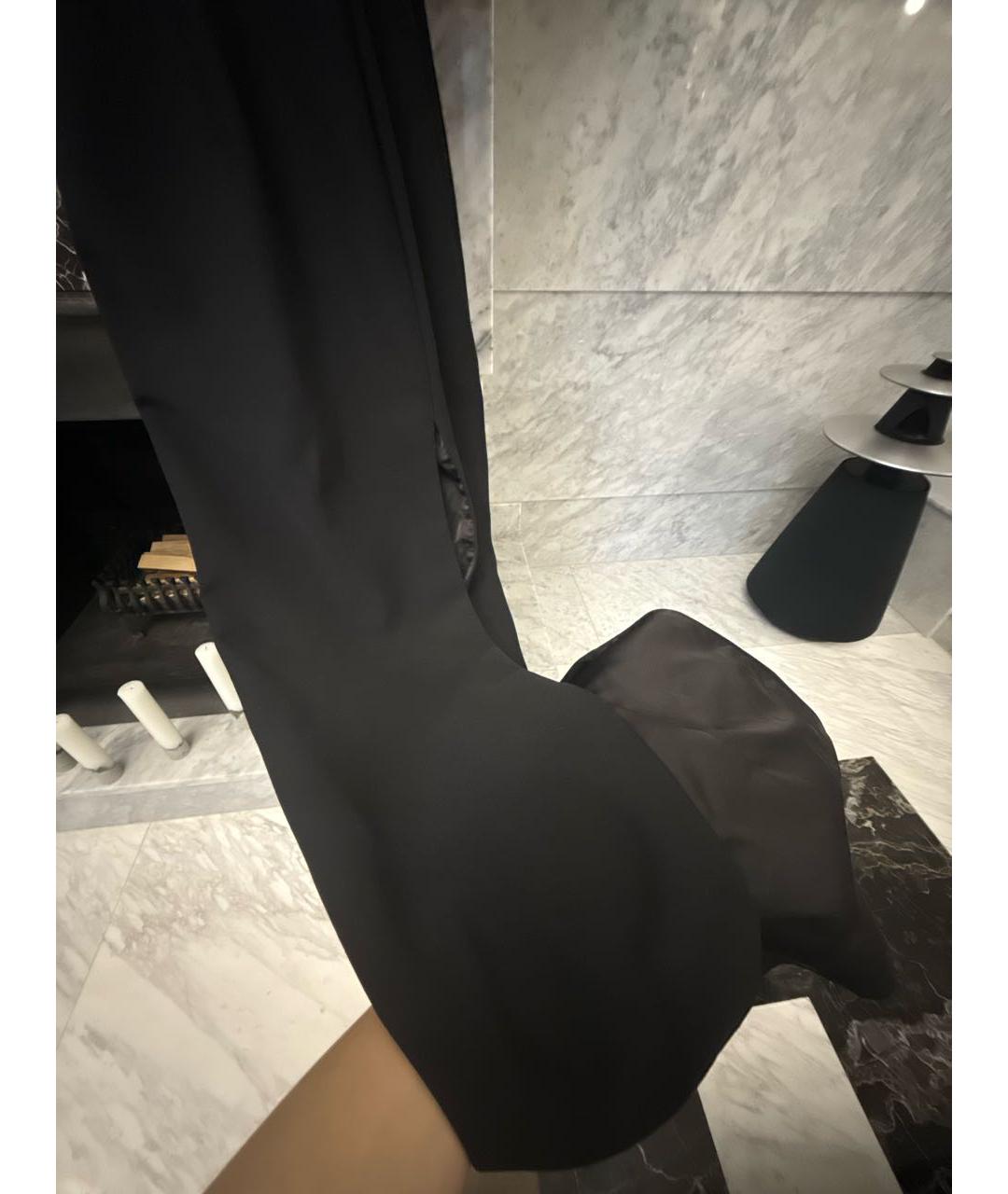 RASARIO Черное шелковое вечернее платье, фото 8