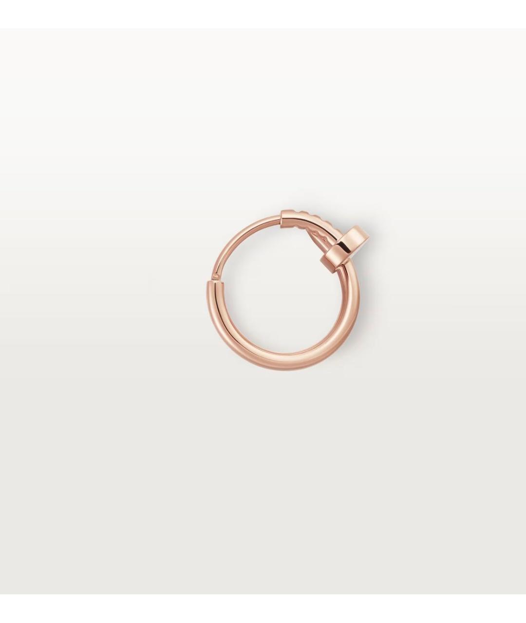 CARTIER Розовые серьги из розового золота, фото 2