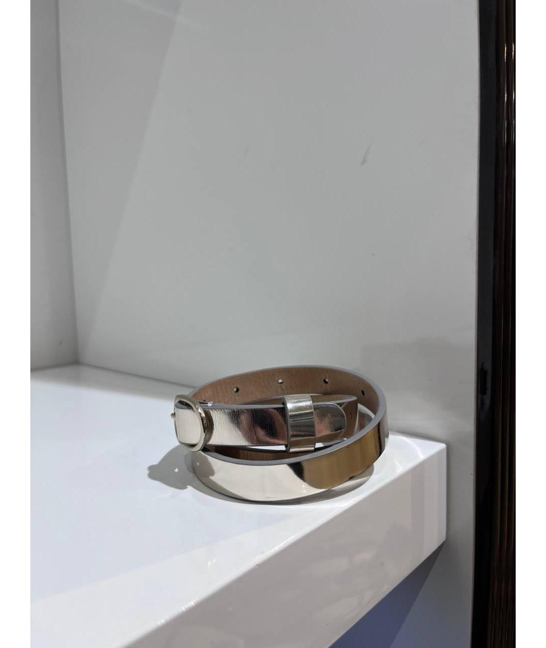 ALEXANDER TEREKHOV Бежевый кожаный ремень, фото 2