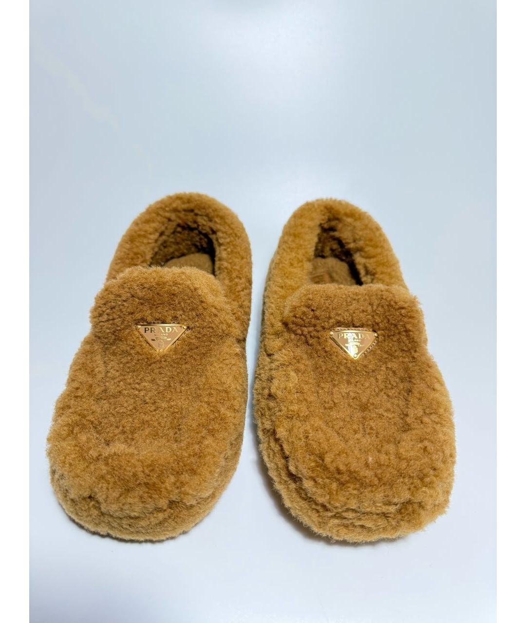 PRADA Коричневые мокасины, фото 2