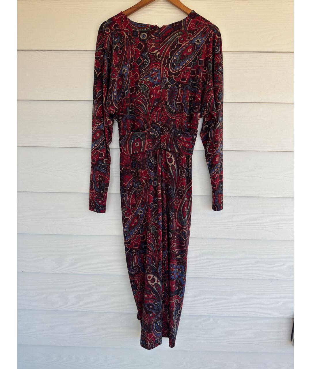 RALPH LAUREN Мульти полиэстеровое повседневное платье, фото 7