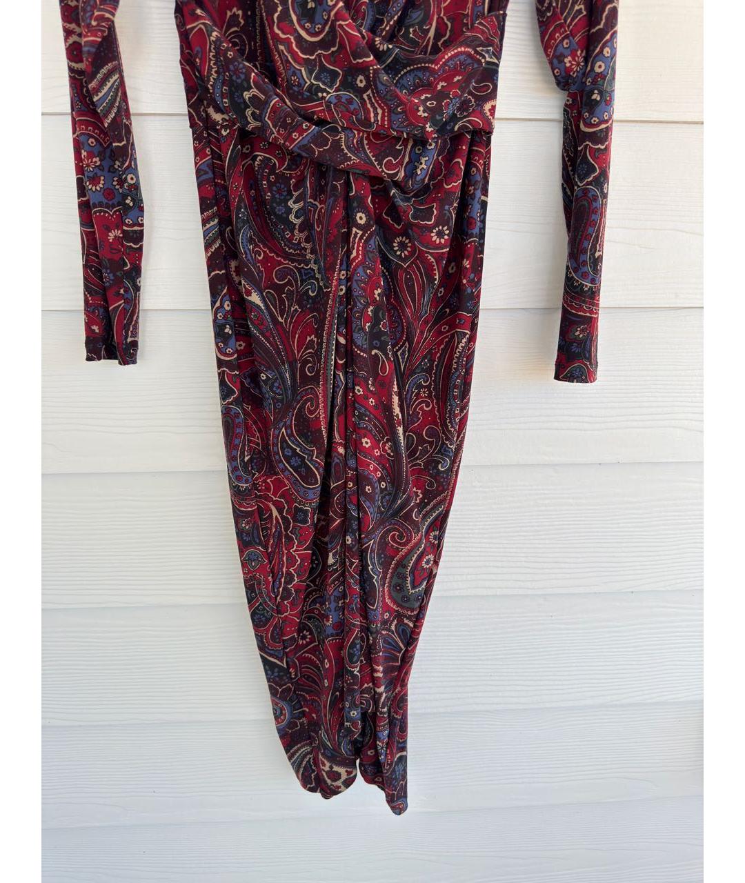 RALPH LAUREN Мульти полиэстеровое повседневное платье, фото 3