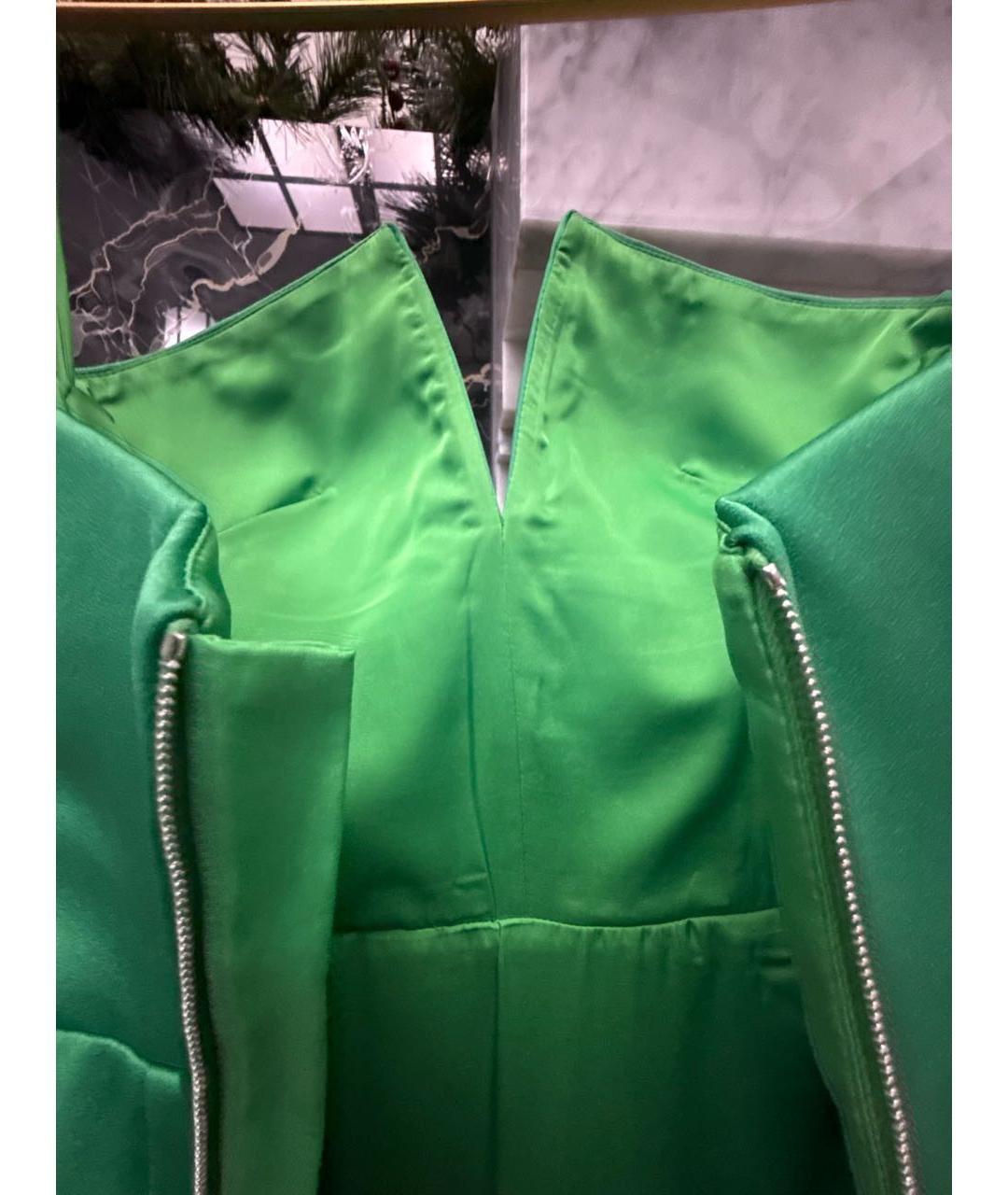 RASARIO Зеленые полиэстеровое вечернее платье, фото 4