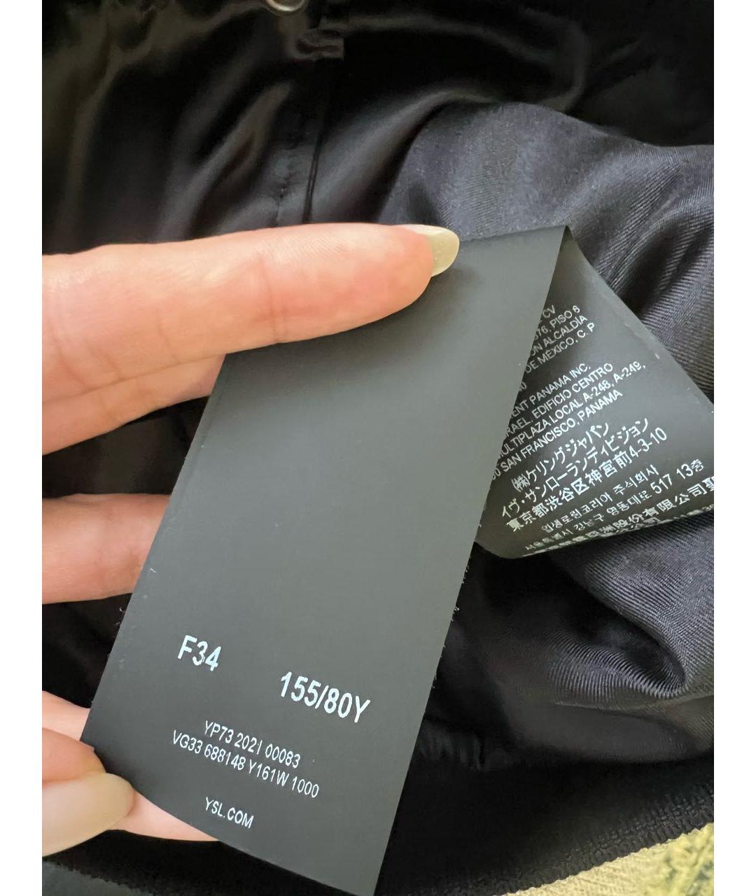 SAINT LAURENT Мульти вискозный жакет/пиджак, фото 7