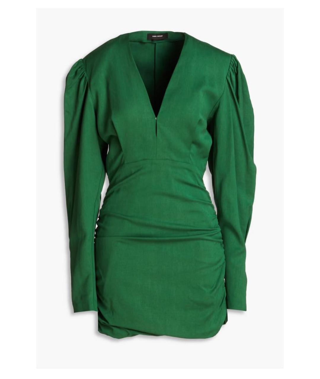 ISABEL MARANT Зеленые коктейльное платье, фото 5