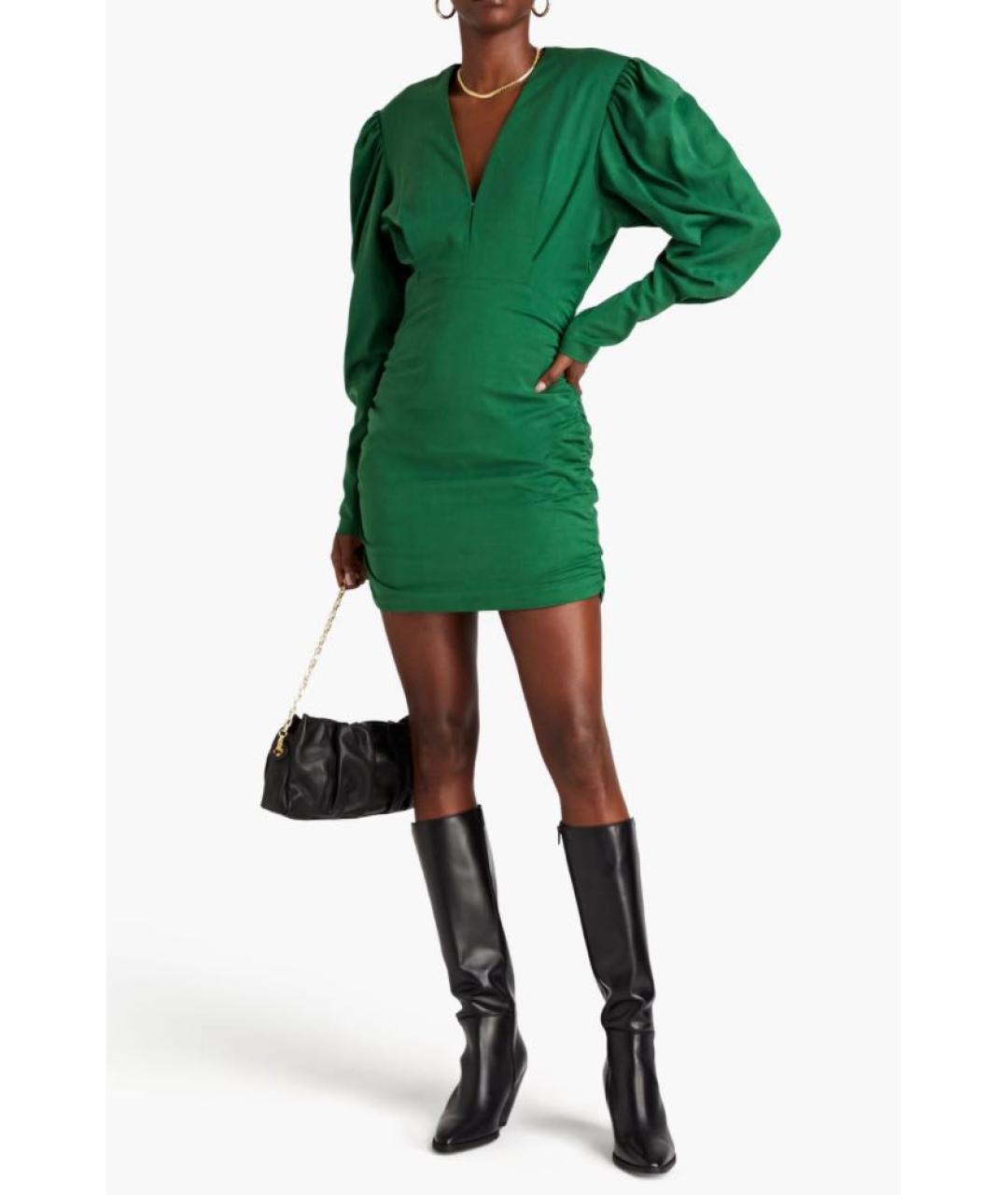 ISABEL MARANT Зеленые коктейльное платье, фото 2