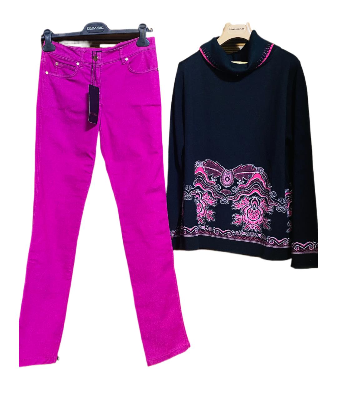 ESCADA Мульти хлопко-эластановый костюм с брюками, фото 5