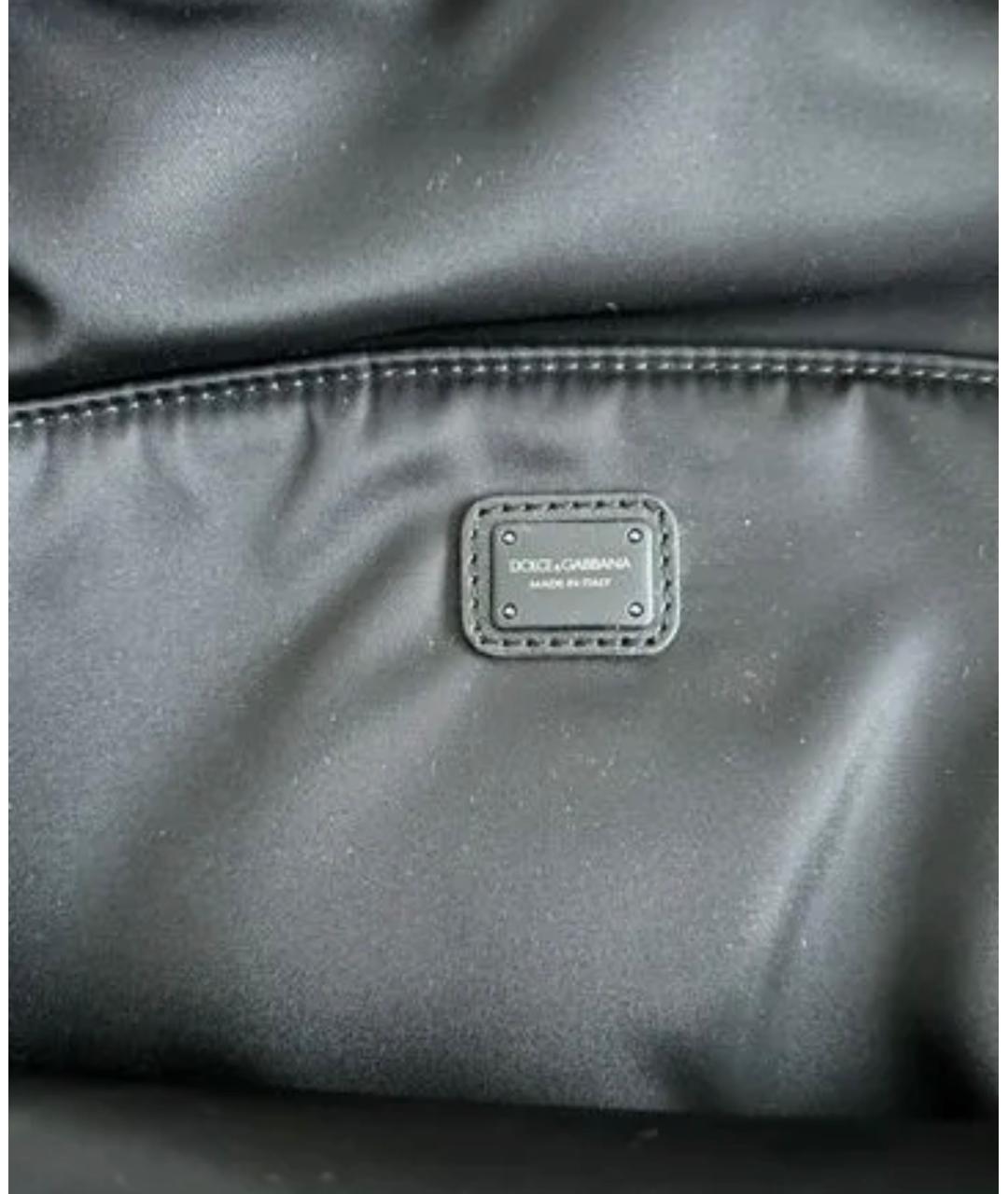 DOLCE&GABBANA Хаки тканевый рюкзак, фото 5