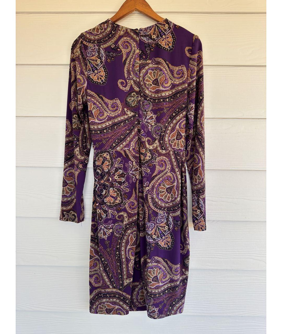 RALPH LAUREN Мульти полиэстеровое повседневное платье, фото 6