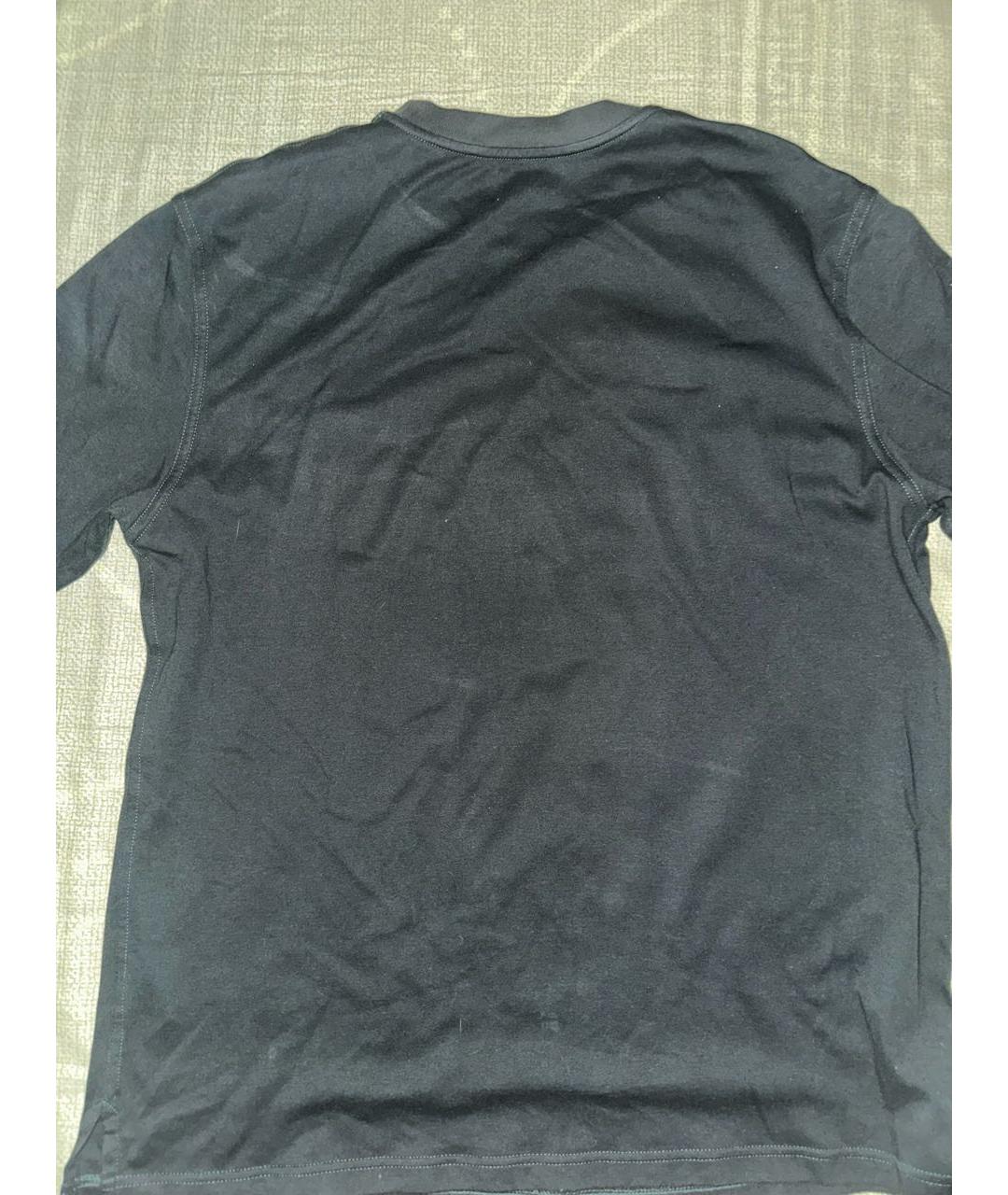 HERMES Зеленая хлопковая футболка, фото 2