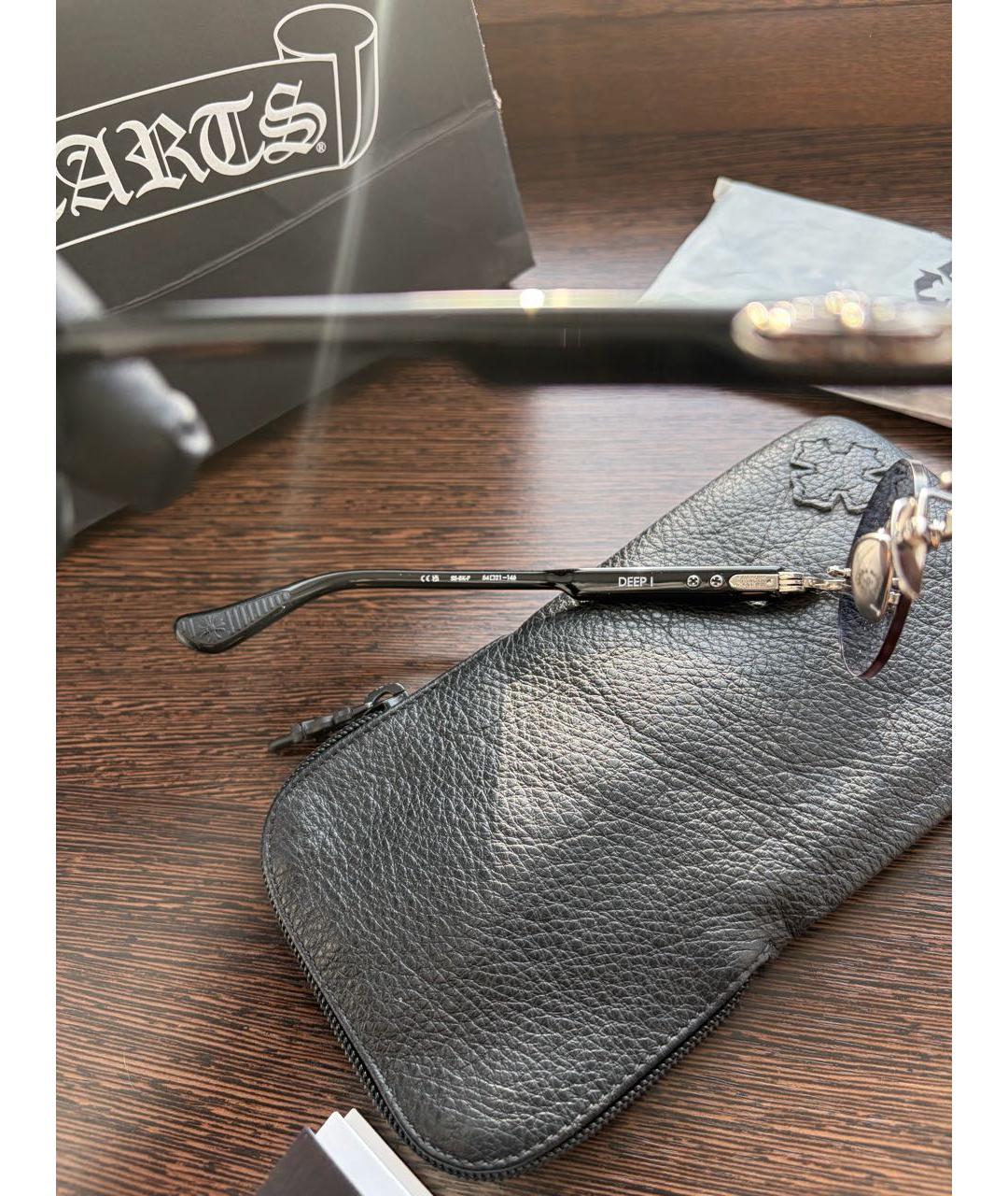 CHROME HEARTS Черные солнцезащитные очки, фото 2